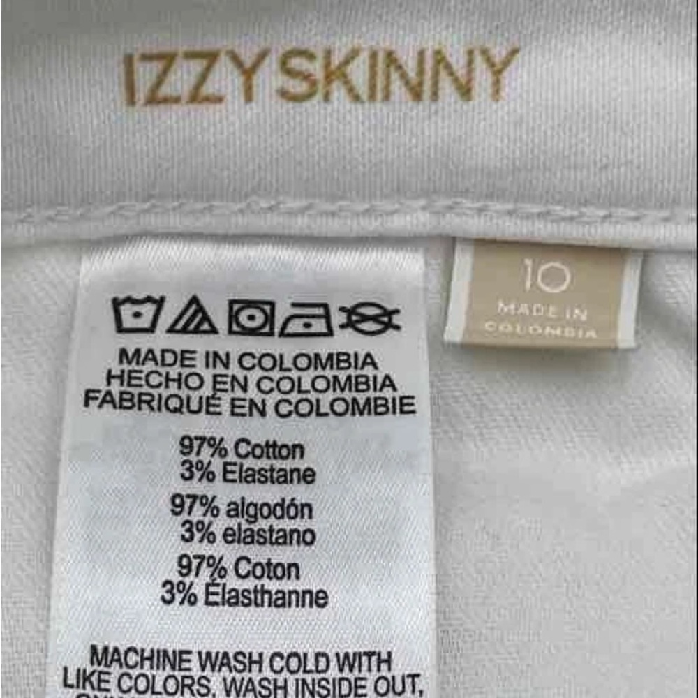Michael Kors white Izzy Skinny Jeans - Picture 7 of 11